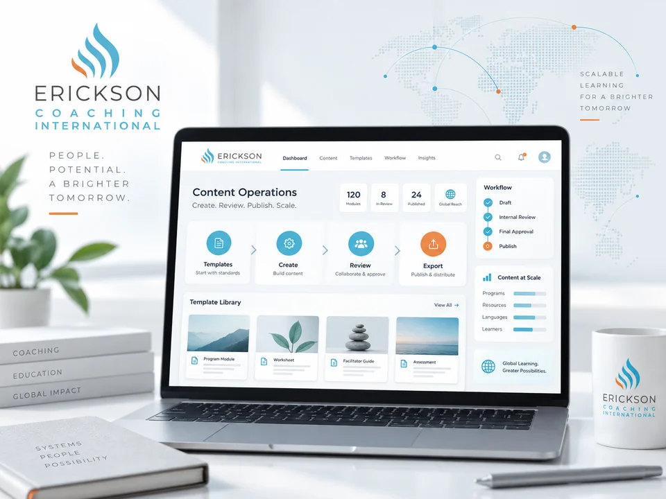 Erickson content production cover.